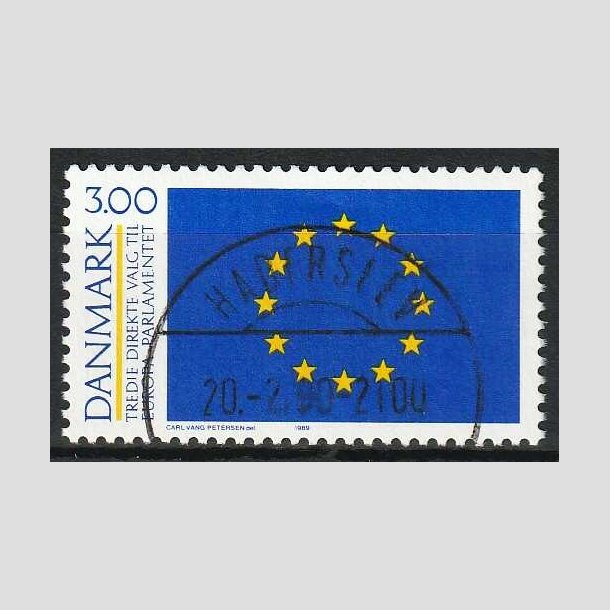 FRIM�RKER DANMARK | 1989 - AFA 940 - Valg til EU Parlamentet - 3,00 Kr. - Lux Stemplet Haderslev
