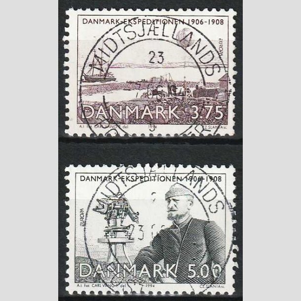 FRIM�RKER DANMARK | 1994 - AFA 1067+68 - Europam�rker - i s�t - Pragt Stemplet