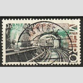FRIM�RKER DANMARK | 2002 - AFA 1329 - K�benhavns Metro. - 5,50 Kr. flerfarvet - Lux Stemplet Vanl�se