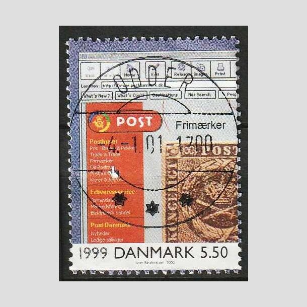 FRIM�RKER DANMARK | 2000 - AFA 1269 - 1900-tallet. Serie 4. - 5,50 Kr. - Lux Stemplet Odder