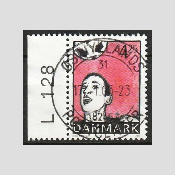 FRIM�RKER DANMARK | 2002 - AFA 1342 - Sport og ungdom - 4,25 Kr. Fodbold - Lux Stemplet (L128)