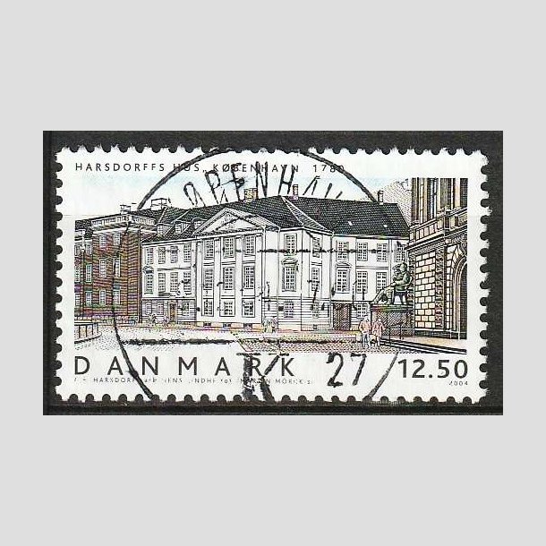 FRIM�RKER DANMARK | 2004 - AFA 1381 - Danske boliger 3 - 12,50 Kr. flerfarvet - Pragt Stemplet