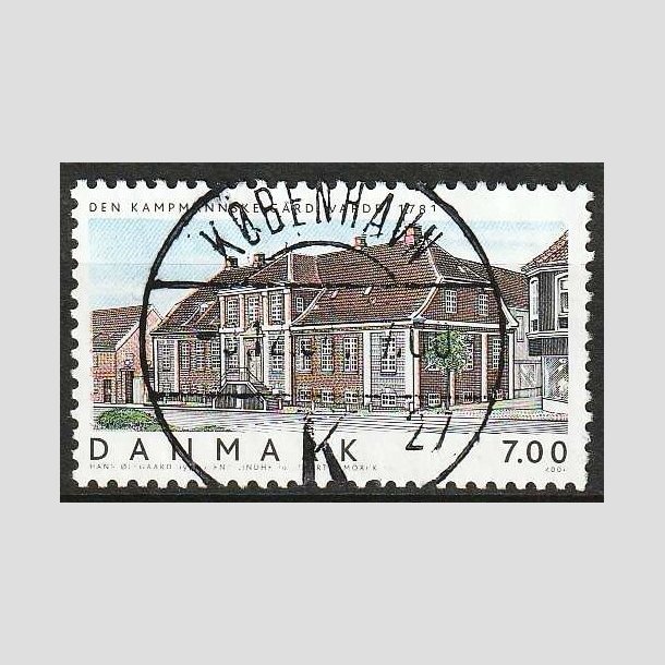 FRIM�RKER DANMARK | 2004 - AFA 1380 - Danske Boliger III. - 7,00 Kr. Kampmanske g�rd - Lux Stemplet