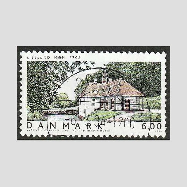 FRIM�RKER DANMARK | 2004 - AFA 1379 - Danske boliger III. - 6,00 Kr. - Pragt Stemplet Odder