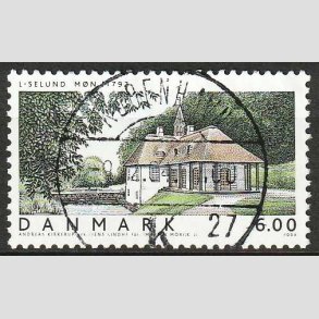 FRIM�RKER DANMARK | 2004 - AFA 1379 - Danske boliger III. - 6,00 Kr. - Pragt Stemplet
