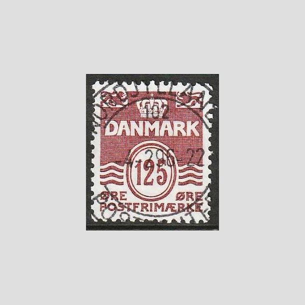 FRIM�RKER DANMARK | 1990 - AFA 953 - B�lgelinie - 125 �re brunr�d - Pragt Stemplet