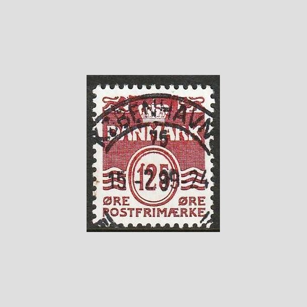 FRIM�RKER DANMARK | 1990 - AFA 953 - B�lgelinie - 125 �re brunr�d - Pragt Stemplet
