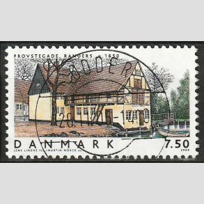 FRIM�RKER DANMARK | 2005 - AFA 1419 - Danske boliger IV. - 7,50 Kr. Provstegade - Lux Stemplet 