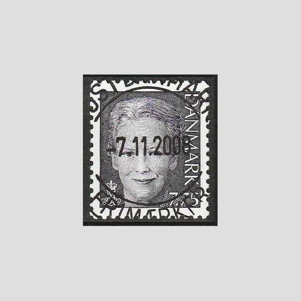 FRIM�RKER DANMARK | 2008 - AFA 1524 - Dronning Margrethe II - 7,75 gr�brun - Pragt Stemplet
