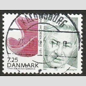 FRIM�RKER DANMARK | 2007 - AFA 1520 - Store danskere I - 7,25 Kr. flerfarvet - Lux Stemplet 
