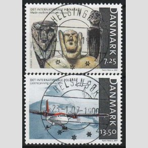 FRIM�RKER DANMARK | 2007 - AFA 1497+98 - Internationalt polar�r - S�t - Lux Stemplet Helsing�r