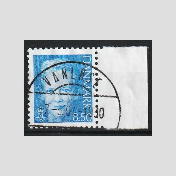 FRIM�RKER DANMARK | 2003 - AFA 1340 - Dronning Margrethe II - 8,50 Kr. lysebl� - Pragt Stemplet