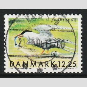 FRIM�RKER DANMARK | 1999 - AFA 1225 - Danske tr�kfugle - 12,25 Kr. Havterne - Pragt Stemplet