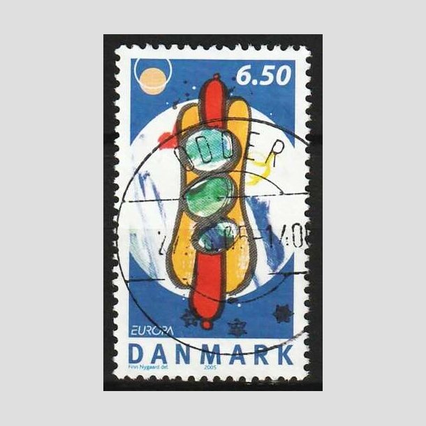 FRIM�RKER DANMARK | 2005 - AFA 1437 - Europam�rker - 6,50 Kr. Hotdog - Lux Stemplet Odder