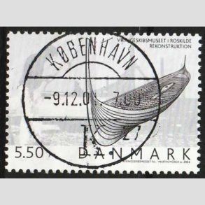 FRIM�RKER DANMARK | 2004 - AFA 1401 - Vikingeskibsmuseet - 5,50 Kr. Rekonstruktion - Lux Stemplet