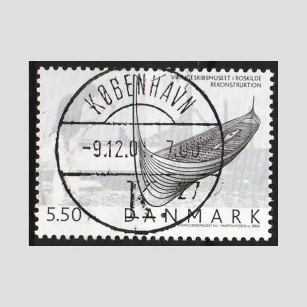 FRIM�RKER DANMARK | 2004 - AFA 1401 - Vikingeskibsmuseet - 5,50 Kr. Rekonstruktion - Lux Stemplet