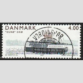 FRIM�RKER DANMARK | 2001 - AFA 1300 - �f�rger - 4,00 Kr. Our� - Lux Stemplet 