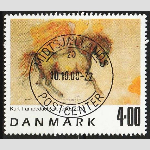 FRIM�RKER DANMARK | 2000 - AFA 1261 - Frim�rkekunst 3. - 4,00 Kr. - Lux Stemplet 