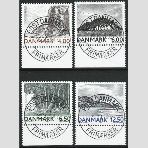 FRIM�RKER DANMARK | 2002 - AFA 1315-18 - Landskabsbilleder - 4,00 - 12,50 Kr. - Lux Stemplet