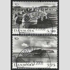 FRIM�RKER DANMARK | 2008 - AFA 1536+37 - Nordisk mytologi 3. - S�t - Lux Stemplet Holstebro