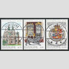 FRIM�RKER DANMARK | 2006 - AFA 1463-65 - Roseborg Slot 400 �r. - i s�t - Lux Stemplet Silkeborg