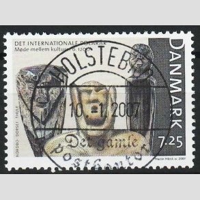 FRIM�RKER DANMARK | 2007 - AFA 1497 - Internationalt polar�r - 7,25 Kr. flerfarvet - Pragt Stemplet