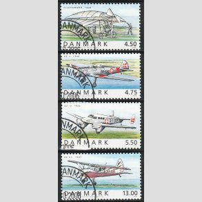 FRIM�RKER DANMARK | 2006 - AFA 1478-81 - Ellehammer - komplet s�t - Flot Stemplet