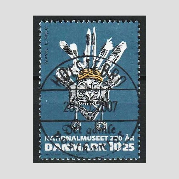 FRIM�RKER DANMARK | 2007 - AFA 1504 - Nationalmuseet 200 �r. - 10,25 Kr. - Lux Stemplet 