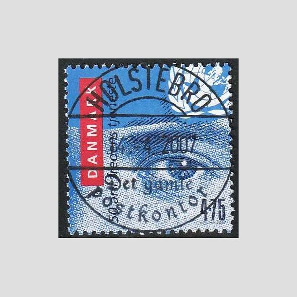 FRIM�RKER DANMARK | 2007 - AFA 1500 - Danske FN soldater i 50 �r. - 4,75 Kr. - Lux Stemplet 