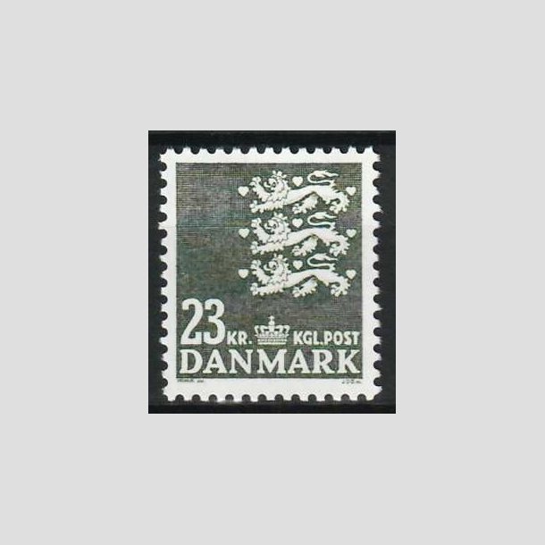 FRIM�RKER DANMARK | 1990 - AFA 959 - Rigsv�ben - 23,00 Kr. gr�nsort - Postfrisk