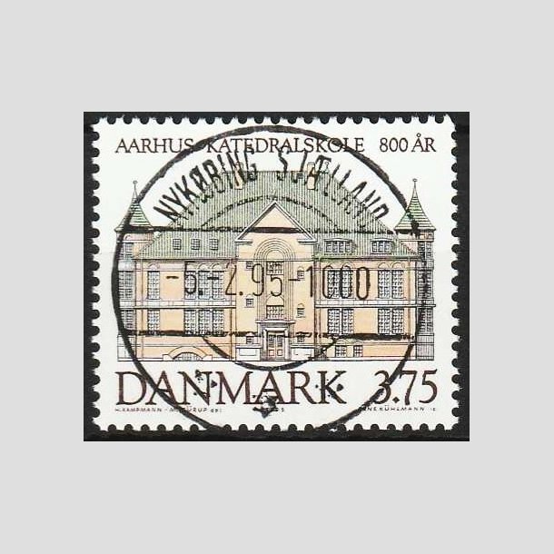 FRIM�RKER DANMARK | 1995 - AFA 1084 - Aahus Katedralskole 800 �r - 3,75 Kr. flerfarvet - Lux Stemplet