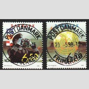 FRIM�RKER DANMARK | 1998 - AFA 1181+82 - Nordenfrim�rker: S�fart - i s�t - Lux Stemplet