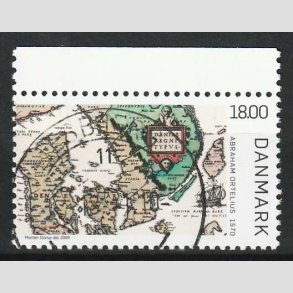 FRIM�RKER DANMARK | 2009 - AFA 1588 - Gamle Danmarkskort - 18,00 Kr. - Stemplet Esbjerg