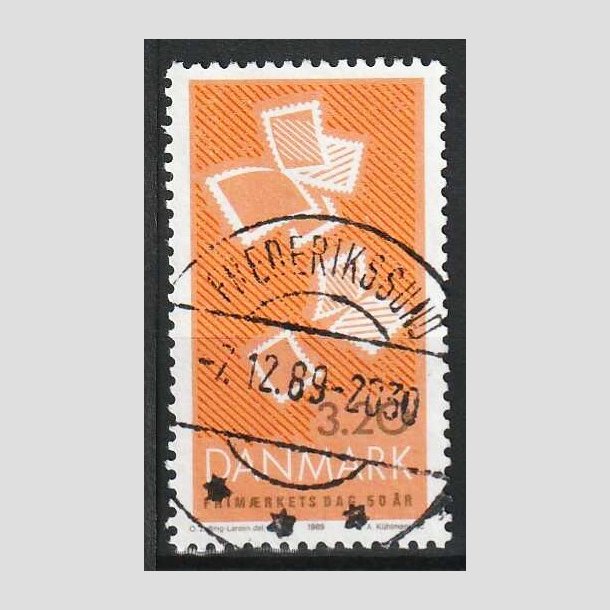 FRIM�RKER DANMARK | 1989 - AFA 951 - Frim�rkets Dag 50 �r - 3,20 Kr. - Pragt Stemplet Frederikssund