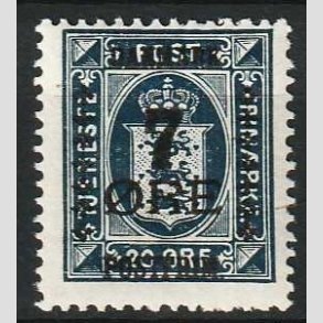 FRIM�RKER DANMARK | 1926 - AFA 166 - 7/20 �re m�rkbl� - Postfrisk