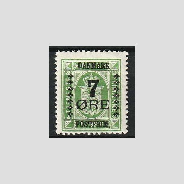 FRIM�RKER DANMARK | 1926 - AFA 163 - 7/5 �re gr�n Provisorium - Ubrugt 