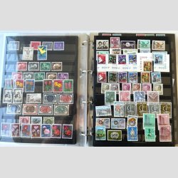 FRIM�RKER lUXEMBOURG | P�n samling i mappe p� plancher (40 sider i alt) se fotoudsnit.  