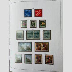 FRIMRKER NORGE: God tt besat samling, nrmest komplet ml. 1945-2000, pnt stemplet