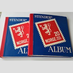 FRIMRKER NORGE: 2 stk. starter samlinger i fortryk med en del mrker, kombiner evt.