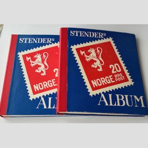 FRIMRKER NORGE: 2 stk. starter samlinger i fortryk med en del mrker, kombiner evt.