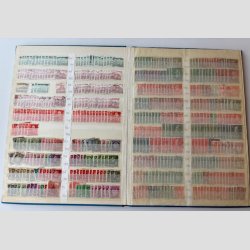 FRIMRKER NORGE: Parti i 5 stk. indstiksbger med lager, samling mv. nsten alt er stemplet.