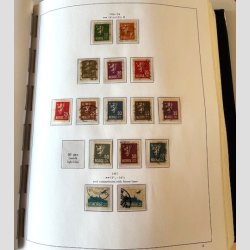 FRIM�RKER NORGE: Fin samling i Stender Album til �r 2005 med en del postfrisk i den nyere del.