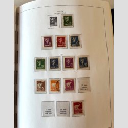 FRIM�RKER NORGE: Fin samling i Stender Album til �r 2005 med en del postfrisk i den nyere del.