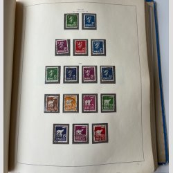 FRIMRKER NORGE: God tt besat samling, nrmest komplet ml. 1945-2000, pnt stemplet