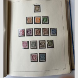 FRIMRKER NORGE: God tt besat samling, nrmest komplet ml. 1945-2000, pnt stemplet