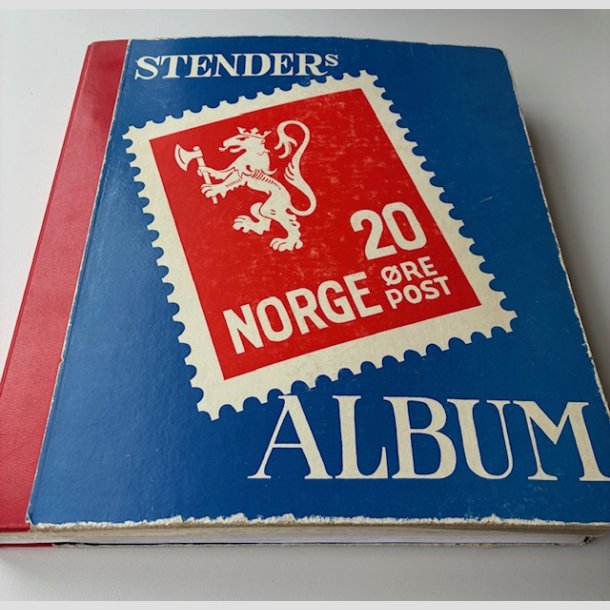 FRIMRKER NORGE: God tt besat samling, nrmest komplet ml. 1945-2000, pnt stemplet
