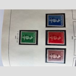 FRIMRKER NORGE: 2 stk. starter samlinger i fortryk med en del mrker, kombiner evt.