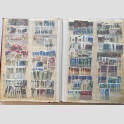 FRIMRKER NORGE | Proppet 32 siders lagerbog med rigtigt mange mrker frem til nyere.  