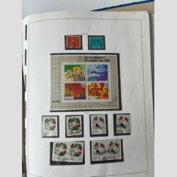 FRIMRKER NORGE: God tt besat samling, nrmest komplet ml. 1945-2000, pnt stemplet