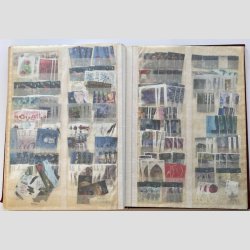 FRIMRKER NORGE | Proppet 32 siders lagerbog med rigtigt mange mrker frem til nyere.  